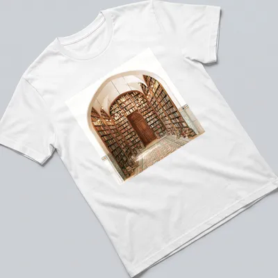 Realistic illustration of a library doorway with the text 'Doorway To Everywhere'