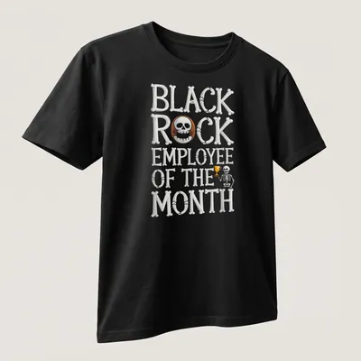 Funny Halloween themed t-shirt featuring a skeleton and hand-lettered text. — printed on a unisex t-shirt (angled view)
